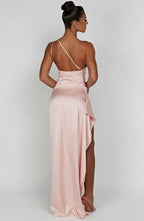 GRACE | VESTIDO MAXI SATINADO