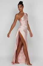 GRACE | VESTIDO MAXI SATINADO