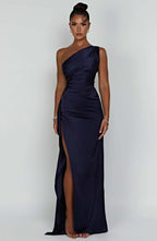 GRACE | VESTIDO MAXI SATINADO