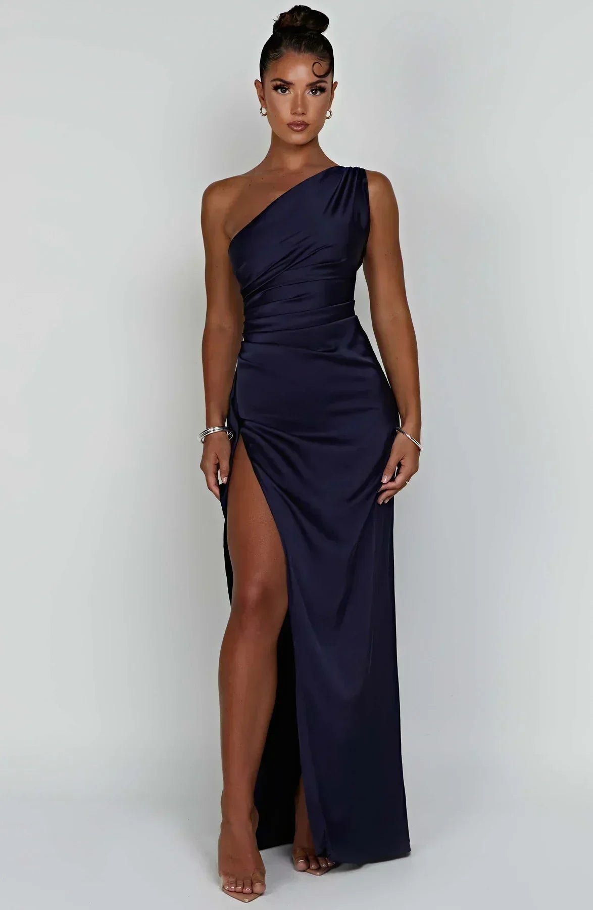 GRACE | VESTIDO MAXI SATINADO