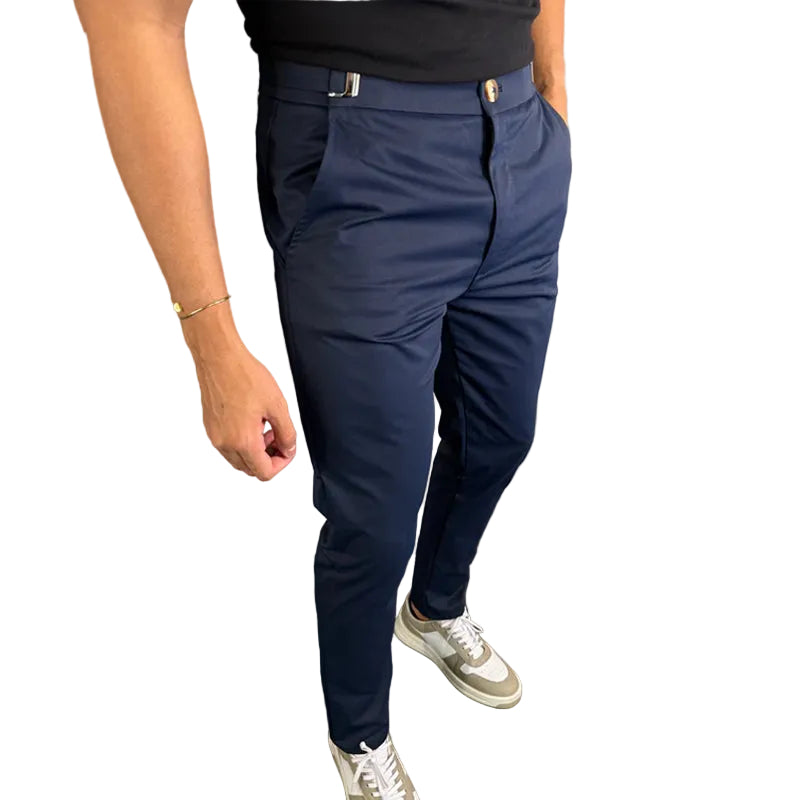 LEO | PANTALONES ESLÁSTICOS SLIM FIT