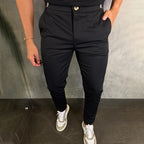 LEO | PANTALONES ESLÁSTICOS SLIM FIT