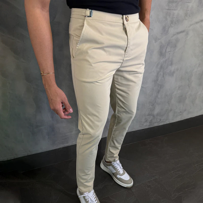 LEO | PANTALONES ESLÁSTICOS SLIM FIT