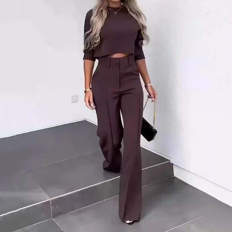 NINA | CONJUNTO ELEGANTE UNICOLOR