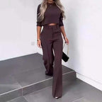 NINA | CONJUNTO ELEGANTE UNICOLOR