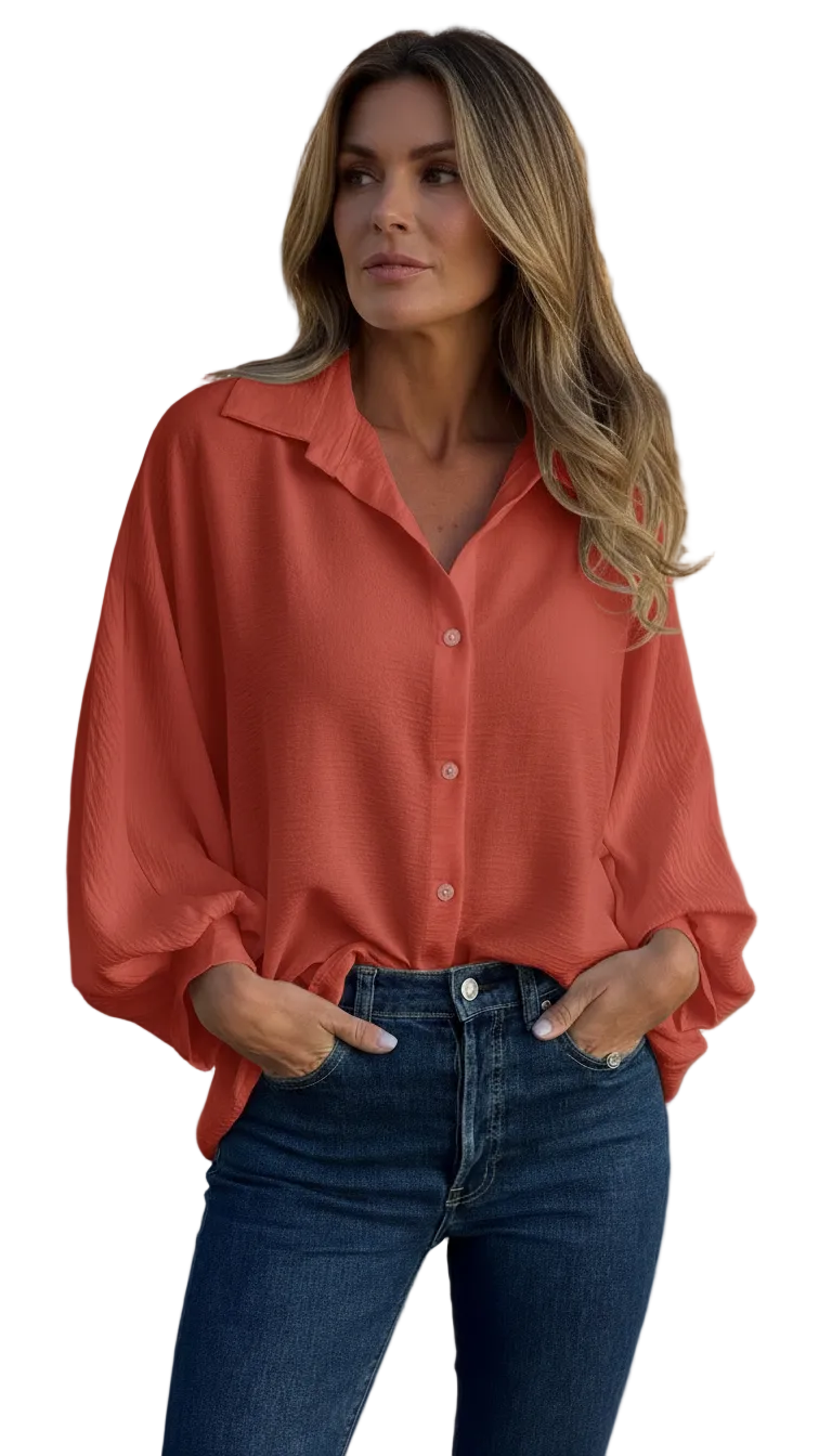 DANNA | BLUSA ELEGANTE CON BOTONES