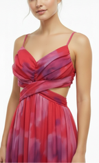 VEGA | VESTIDO LARGO FLORAL