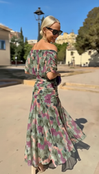 LEAH | VESTIDO ELEGANTE CON CUELLO EN V
