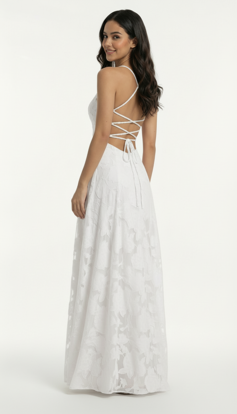 SOFÍA | VESTIDO ESPALDA CRUZADA