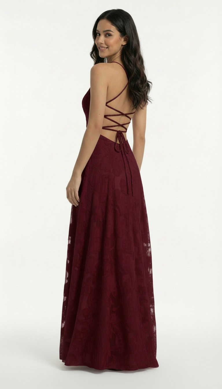 SOFÍA | VESTIDO ESPALDA CRUZADA