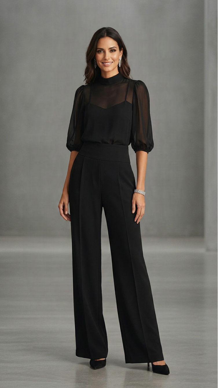VALENTINA | CONJUNTO CAMISOLA TRANSPARENTE