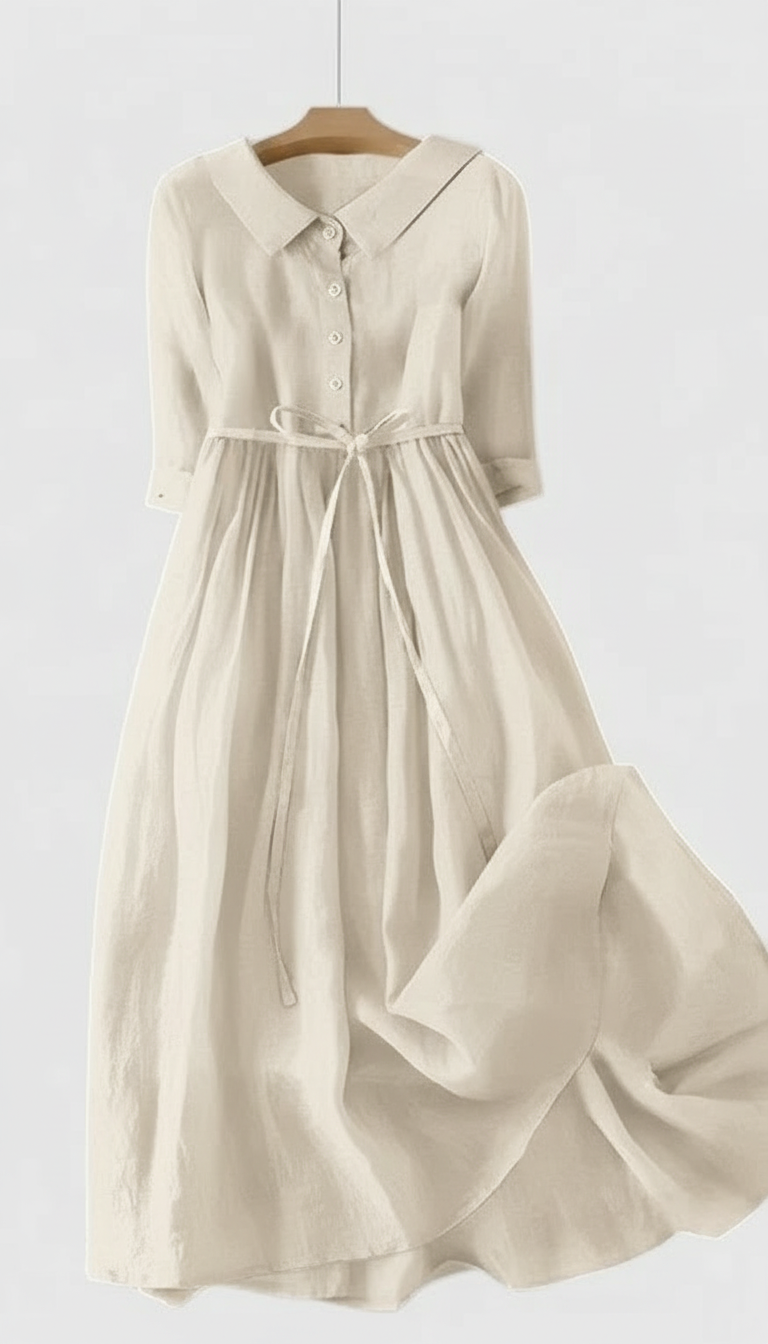 THARYSSA | VESTIDO SENCILLO PRIMAVERAL