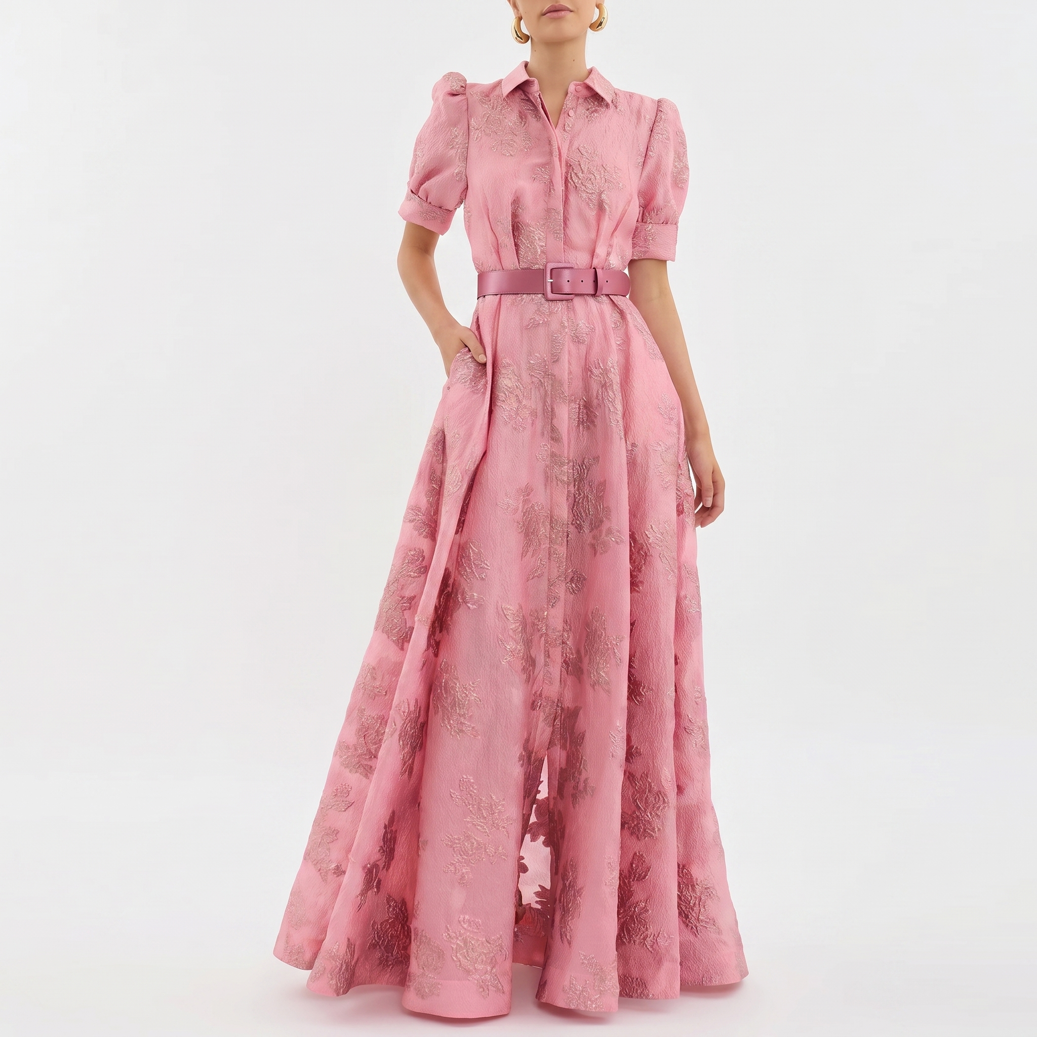 DALIA | VESTIDO DE INVITADA CON CINTURÓN