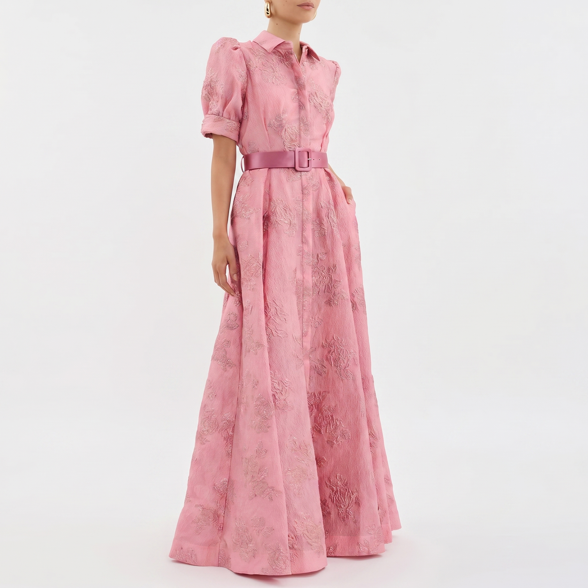 DALIA | VESTIDO DE INVITADA CON CINTURÓN