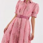 DALIA | VESTIDO DE INVITADA CON CINTURÓN