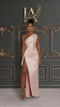 GRACE | VESTIDO MAXI SATINADO