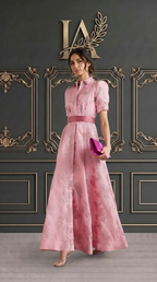 DALIA | VESTIDO DE INVITADA CON CINTURÓN
