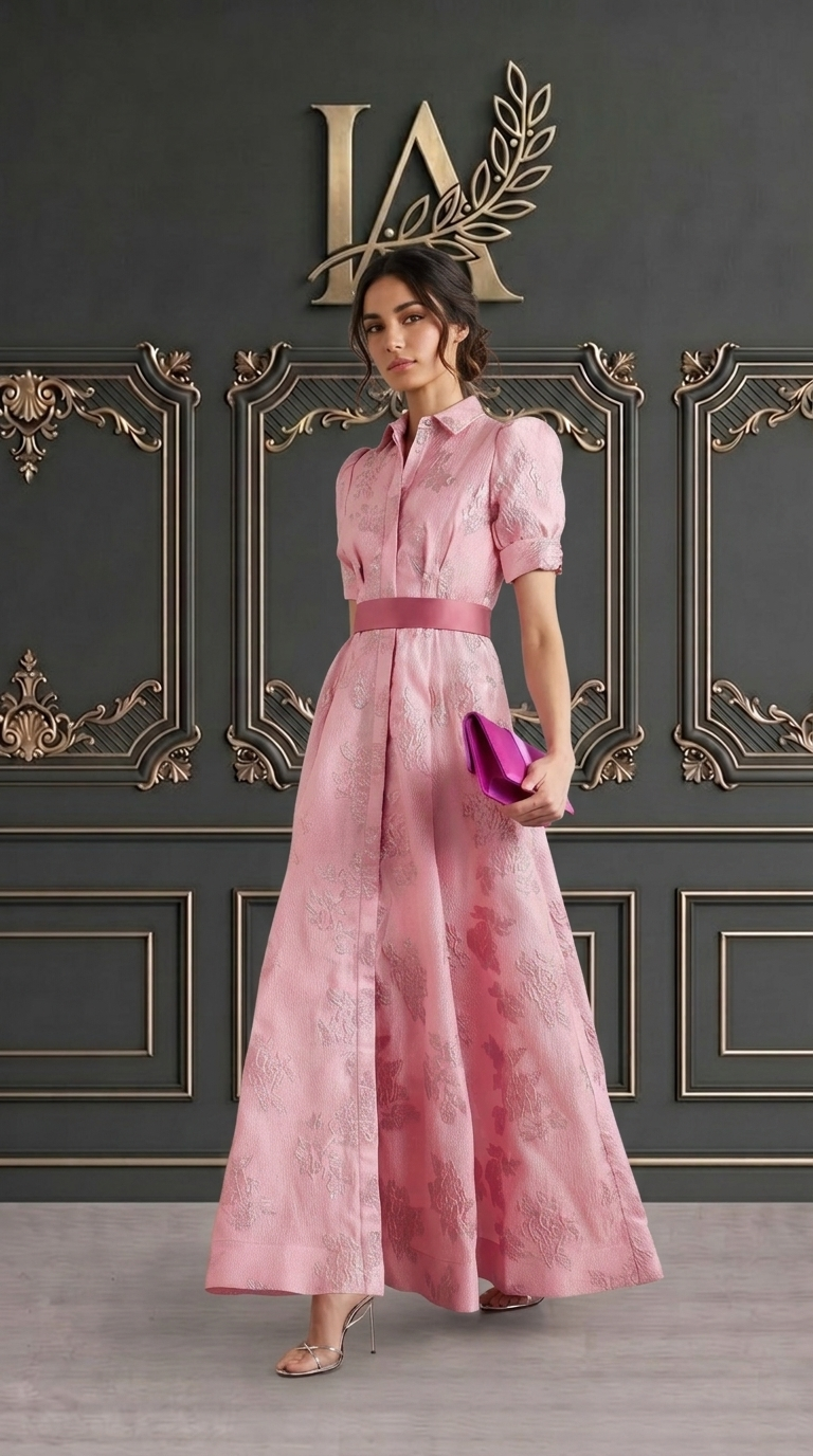 DALIA | VESTIDO DE INVITADA CON CINTURÓN
