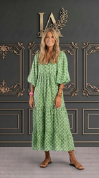 ANGELINA | VESTIDO MANGAS TRES CUARTOS