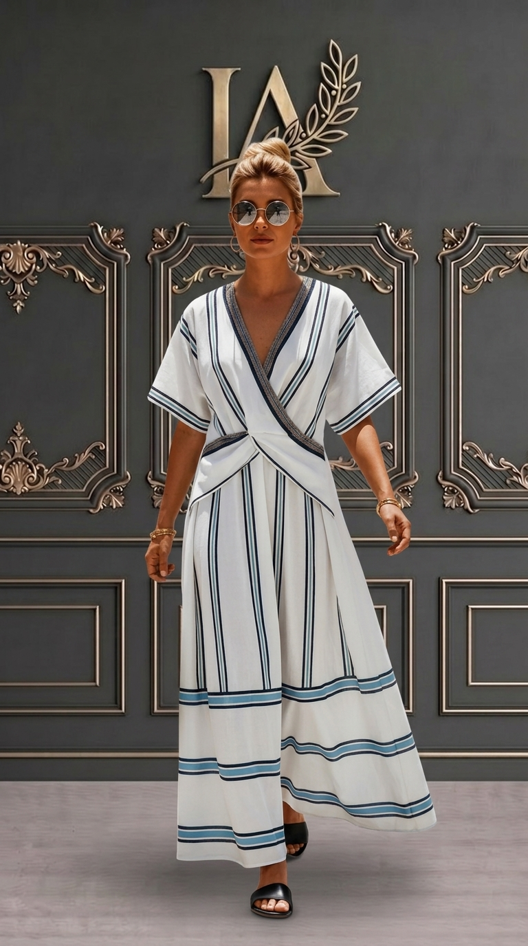 SANTORINI | VESTIDO ELEGANTE VERANIEGO