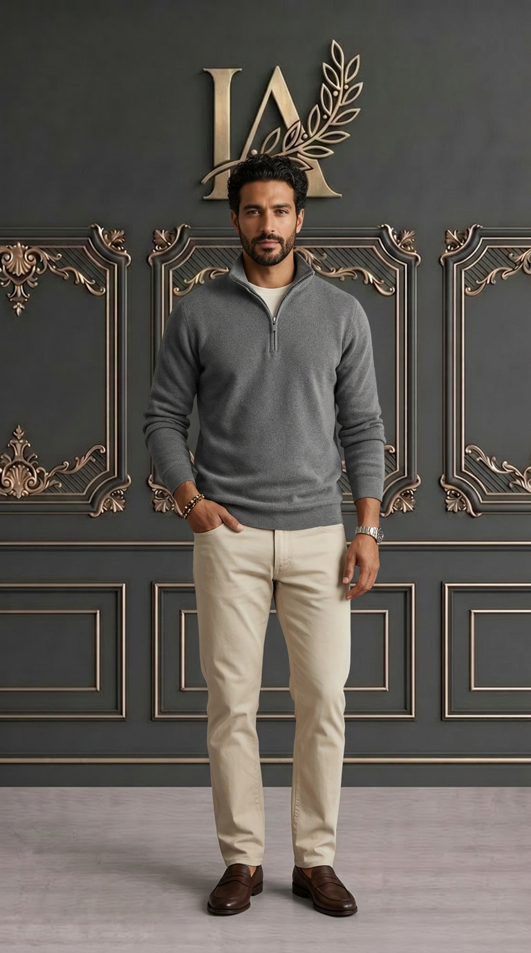 DANTE | JERSEY CON CREMALLERA
