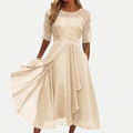 RHONDA | VESTIDO ELEGANTE CON ENCAJE