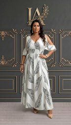 BÁRBARA | VESTIDO BOHO CON ABERTURA