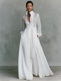 REBECCA | MAXIVESTIDO DE SILUETA FLUIDA CON BOLSILLOS