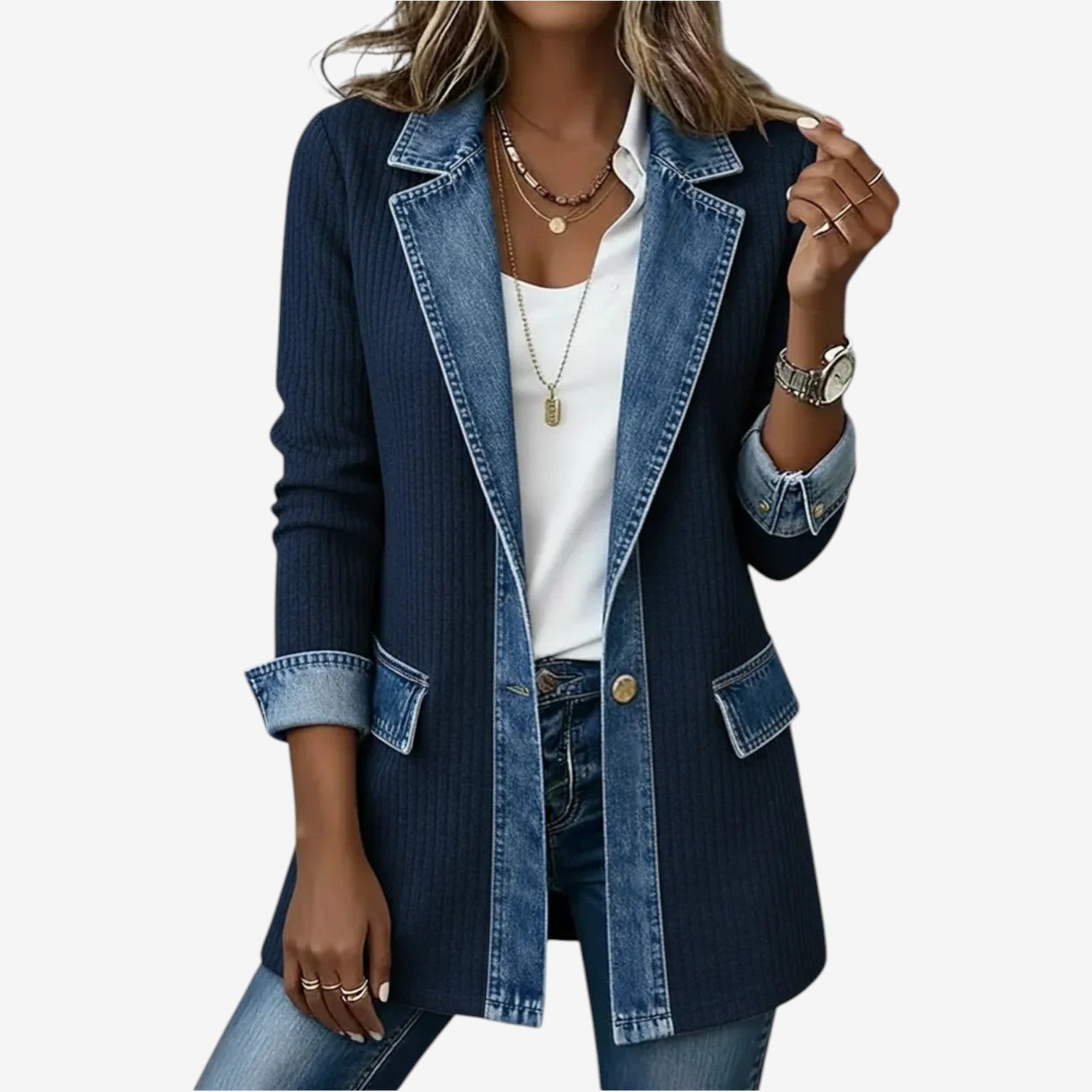 EMILIA | CHAQUETA DE MEZCLILLA