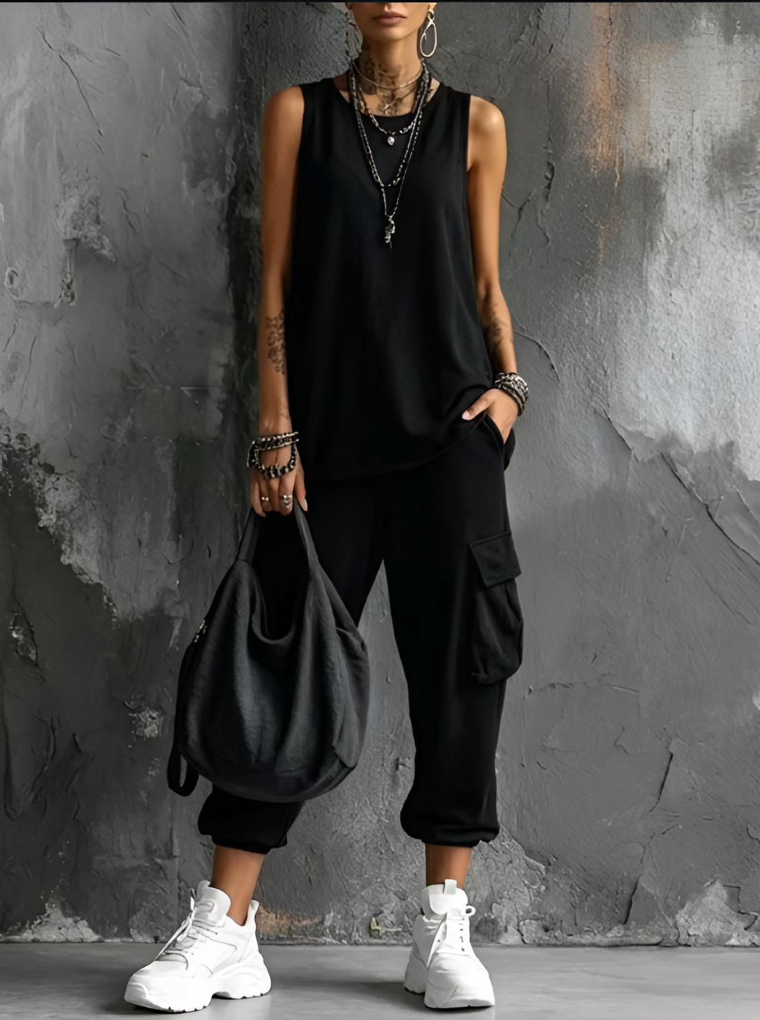 NOEMI | CONJUNTO INFORMAL CON UN ESTILO URBANO Y CÓMODO
