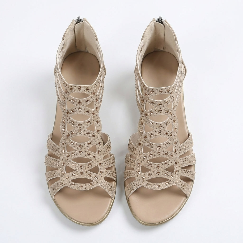 JEANETTE | SANDALIAS DE MUJER CON CORTE LÁSER