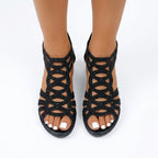 JEANETTE | SANDALIAS DE MUJER CON CORTE LÁSER