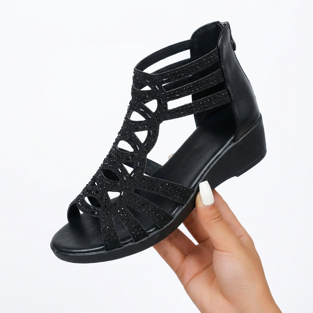 JEANETTE | SANDALIAS DE MUJER CON CORTE LÁSER