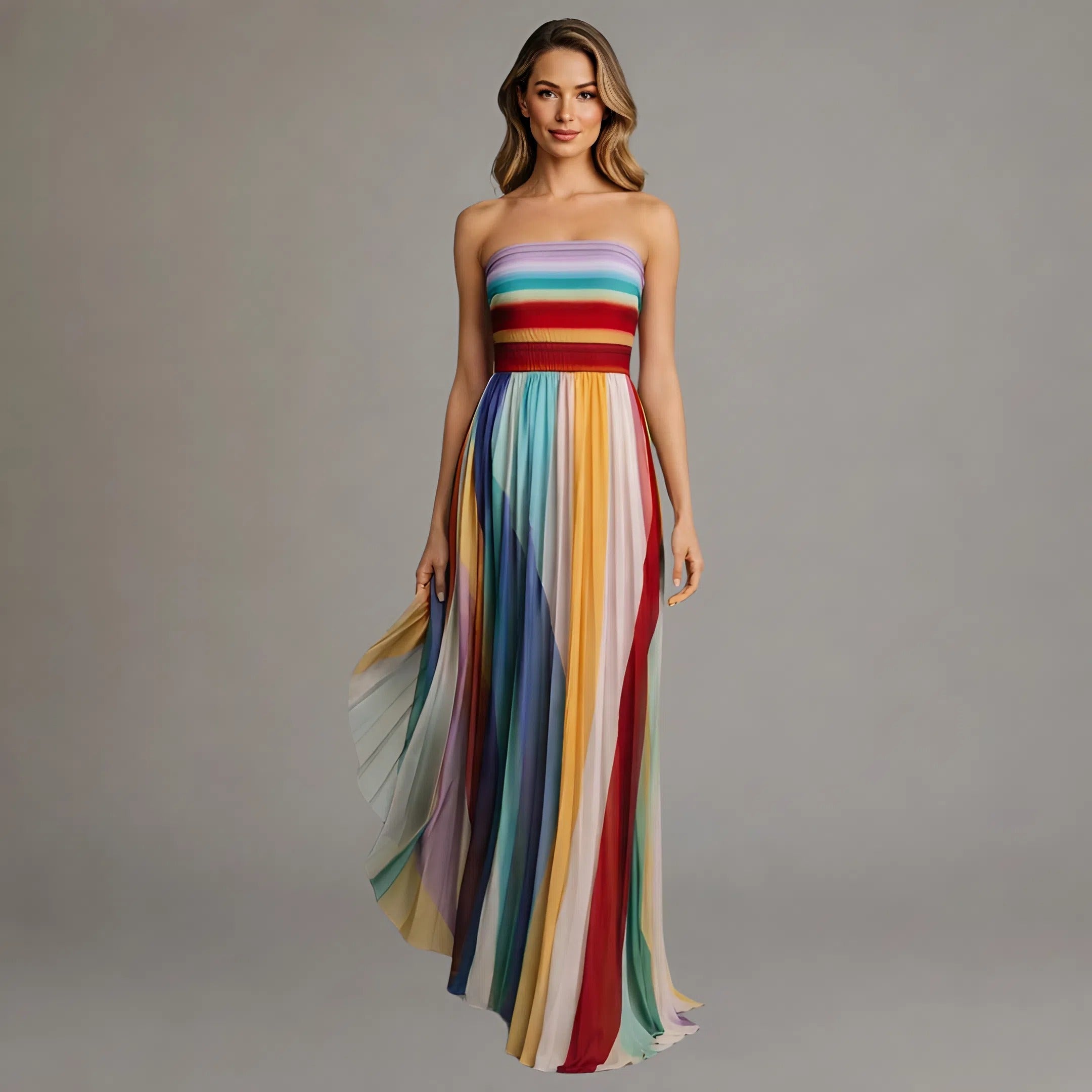 AURA | VESTIDO LARGO INFROMAL
