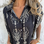 EMMELINE | VESTIDO CON BOLSILLOS ESTAMPADO