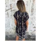 EMMELINE | VESTIDO CON BOLSILLOS ESTAMPADO