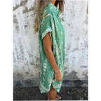 EMMELINE | VESTIDO CON BOLSILLOS ESTAMPADO