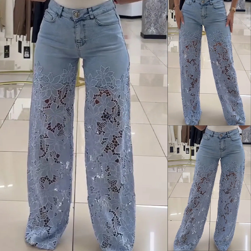 LISA | VAQUERO CON ENCAJE