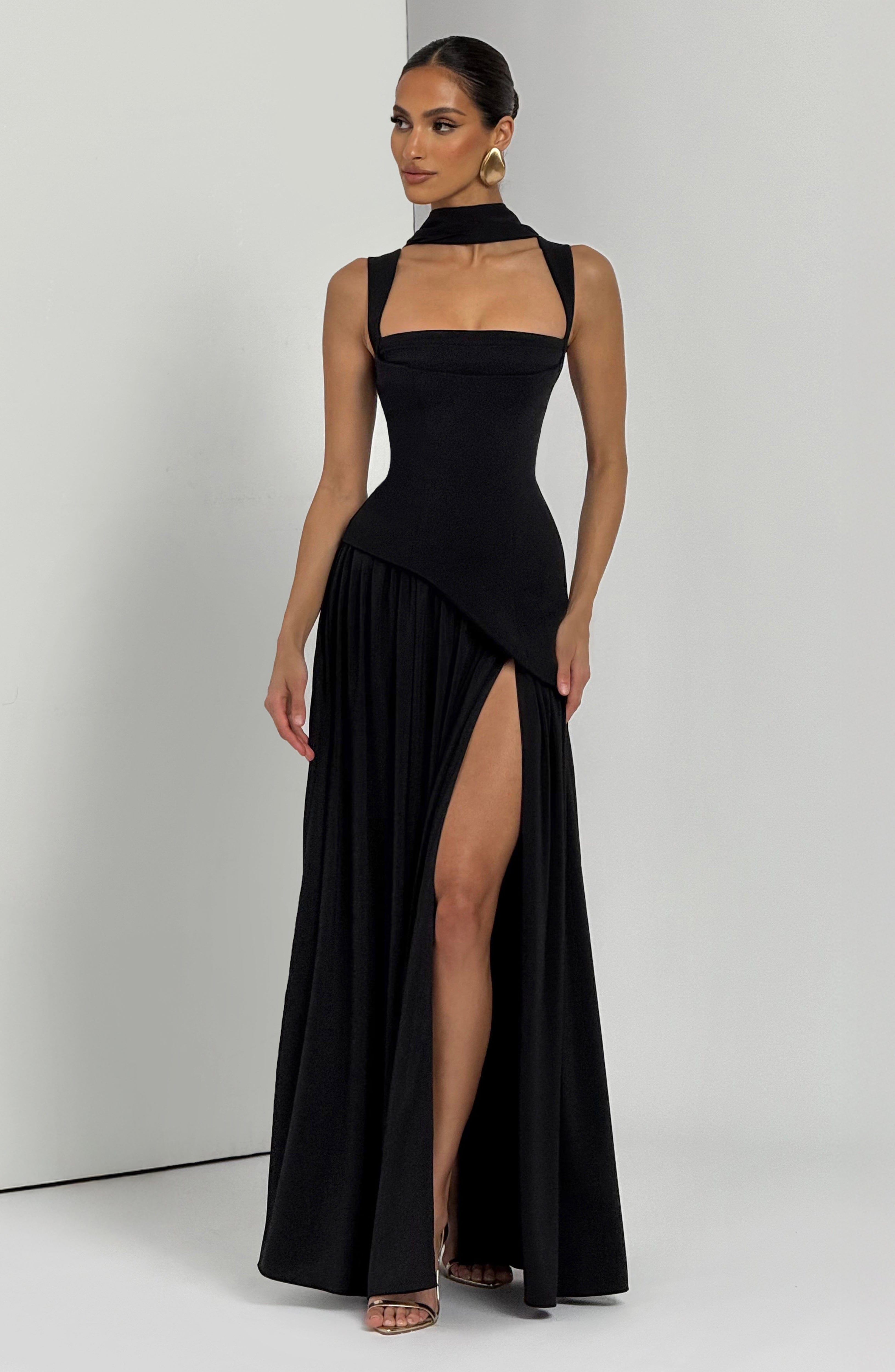 TULLULAH | VESTIDO LARGO ELEGANTE