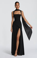 TULLULAH | VESTIDO LARGO ELEGANTE