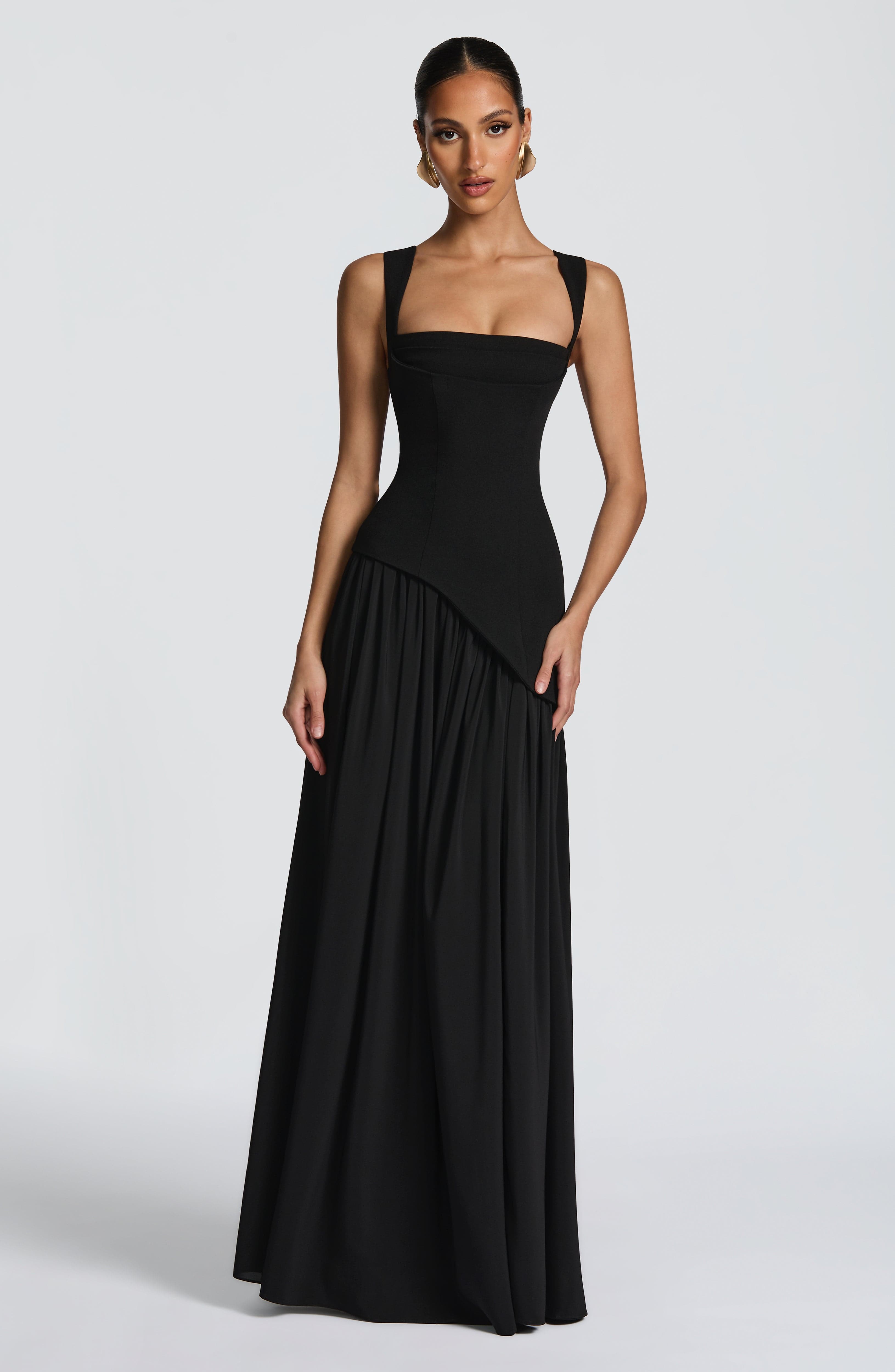 TULLULAH | VESTIDO LARGO ELEGANTE