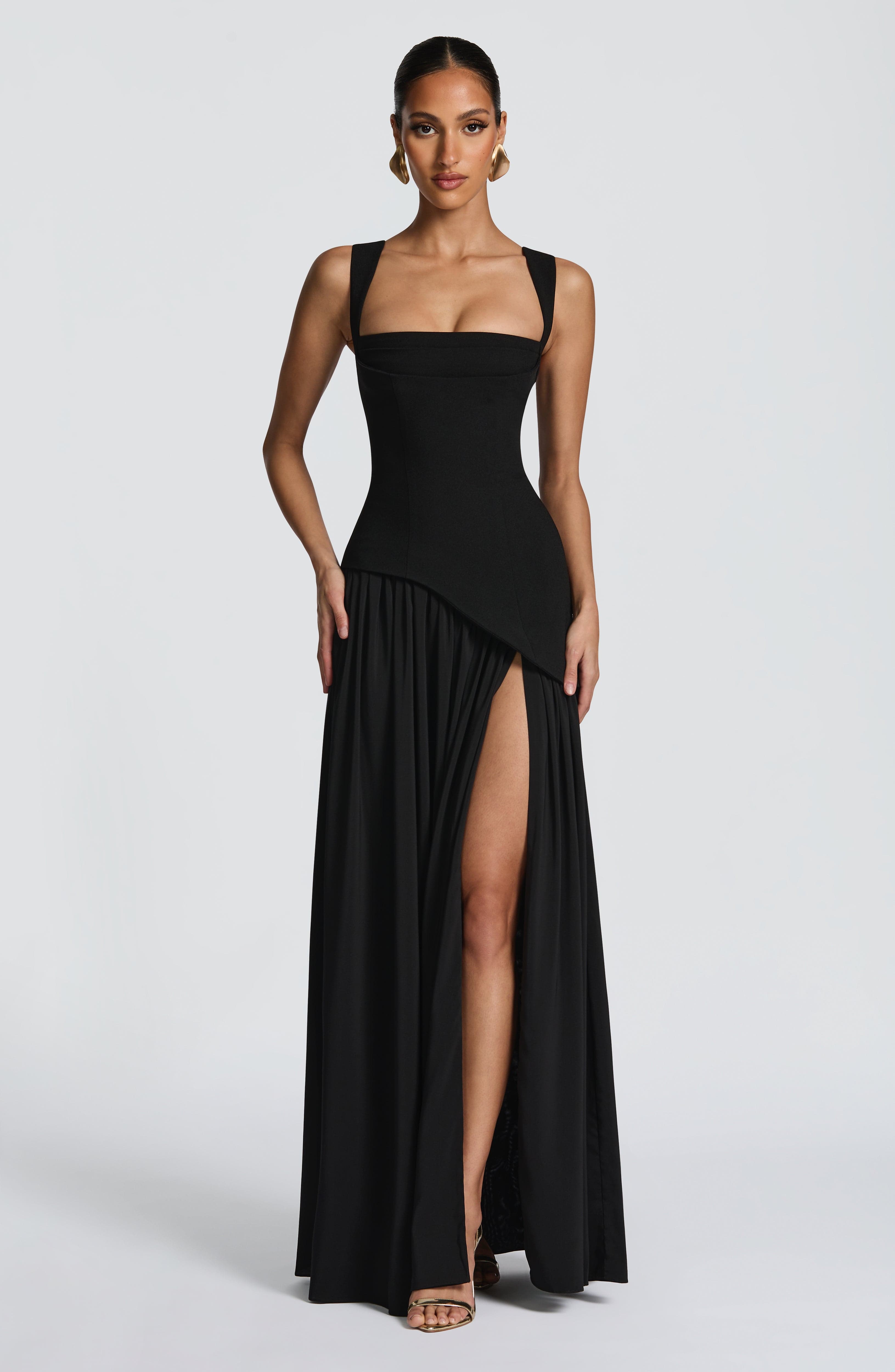 TULLULAH | VESTIDO LARGO ELEGANTE