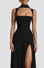 TULLULAH | VESTIDO LARGO ELEGANTE
