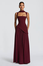 TULLULAH | VESTIDO LARGO ELEGANTE