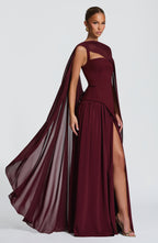 TULLULAH | VESTIDO LARGO ELEGANTE