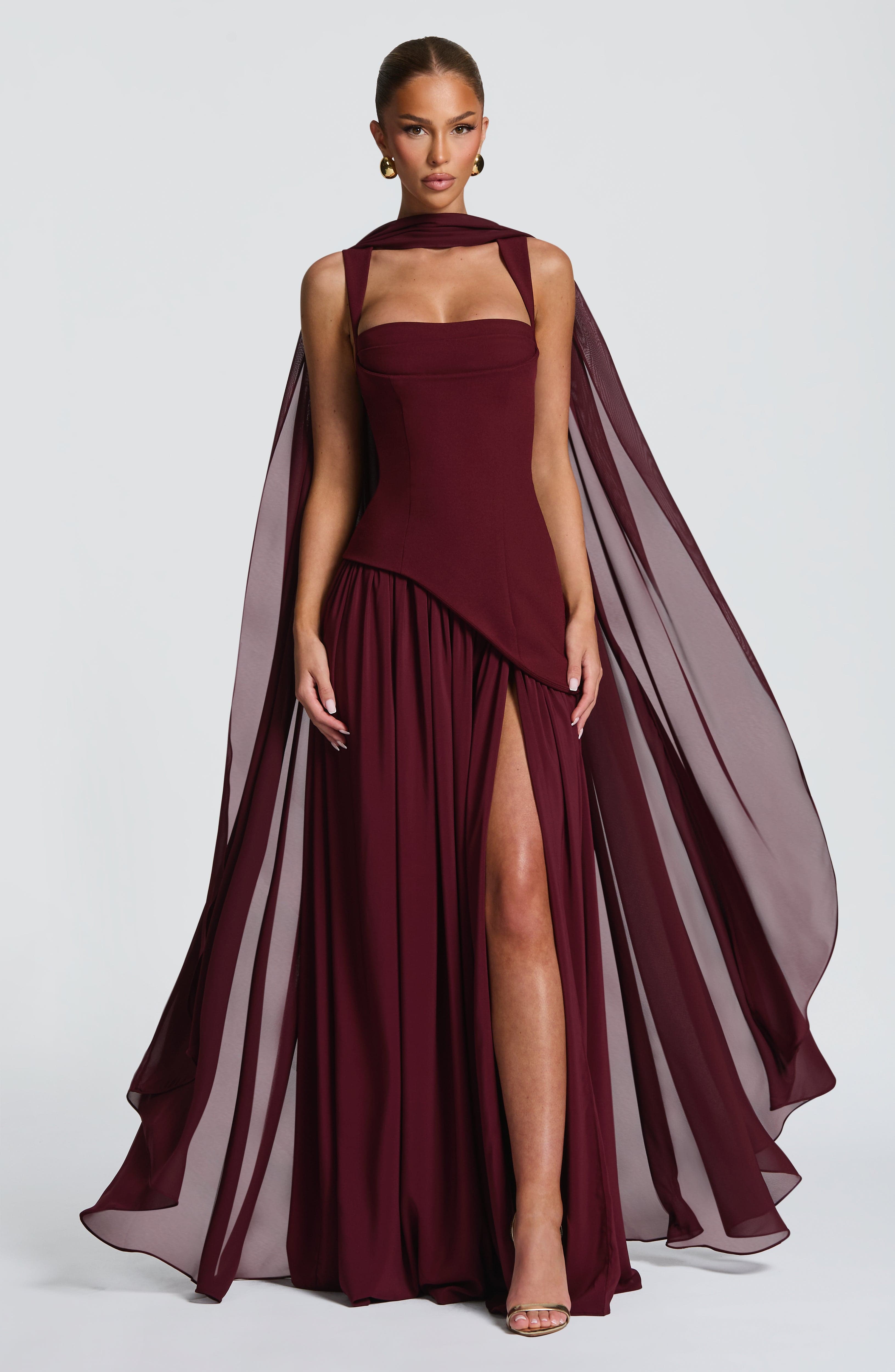 TULLULAH | VESTIDO LARGO ELEGANTE
