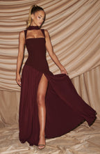 TULLULAH | VESTIDO LARGO ELEGANTE