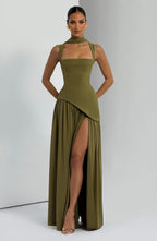 TULLULAH | VESTIDO LARGO ELEGANTE