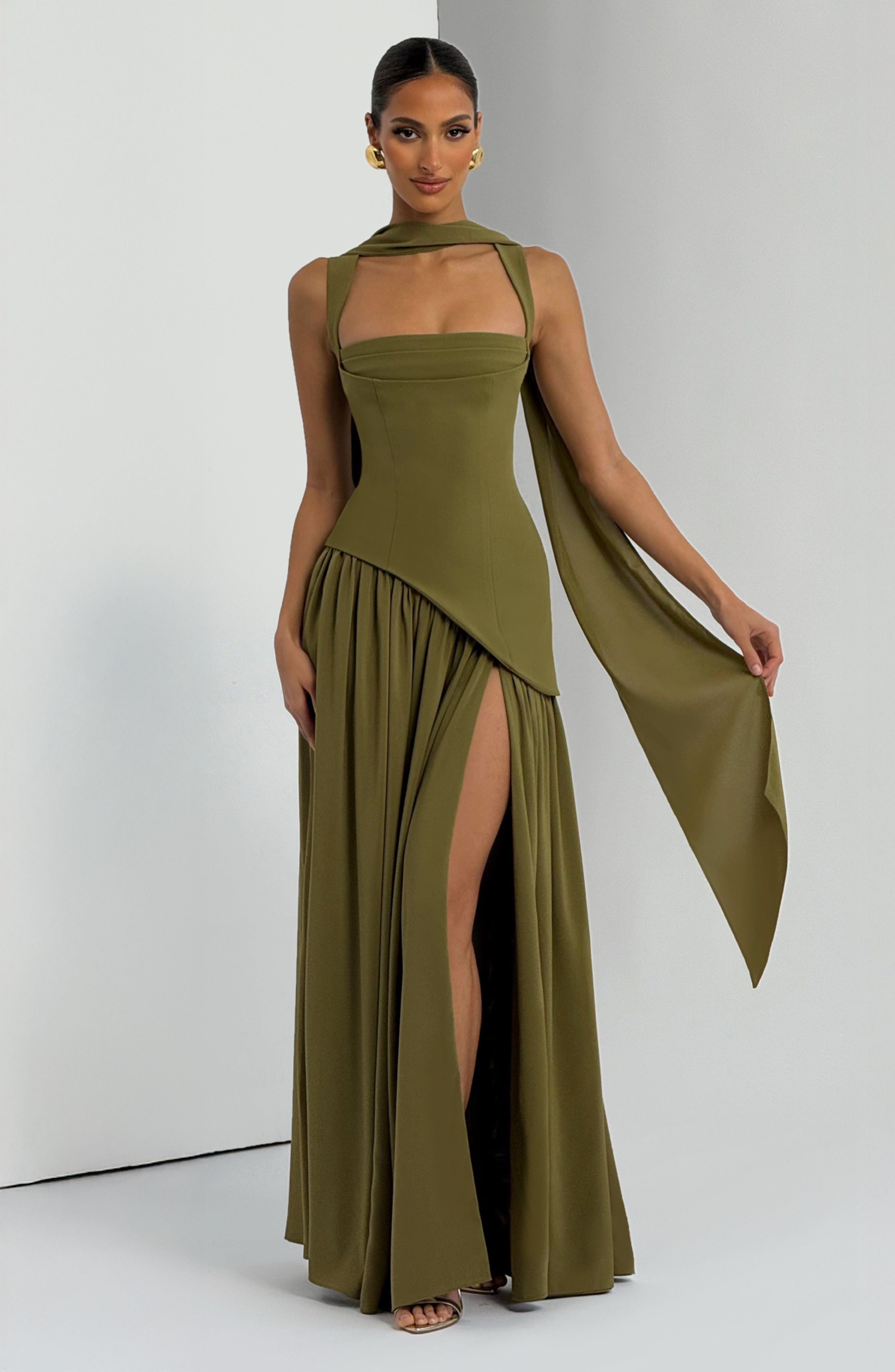 TULLULAH | VESTIDO LARGO ELEGANTE