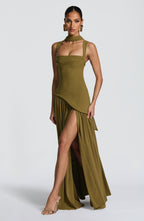 TULLULAH | VESTIDO LARGO ELEGANTE